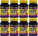 梅森维生素 叶酸 B-6 和 B12 心脏健康公式 每瓶90块8块