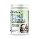 Fit & Lean Meal Shake, Fat 烧饭替代,用蛋白质、纤维、杂食和有机水果及蔬菜、饼干和奶油替代,每容器1磅,10枚