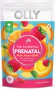OLLY 产前多维塔明 糖浆 支持健康成长和脑部发育 叶酸 维生素D Omega 3 DHA Chewable Supplement, Citrus Berry Flavor, 40日供应 - 80 伯爵邮袋