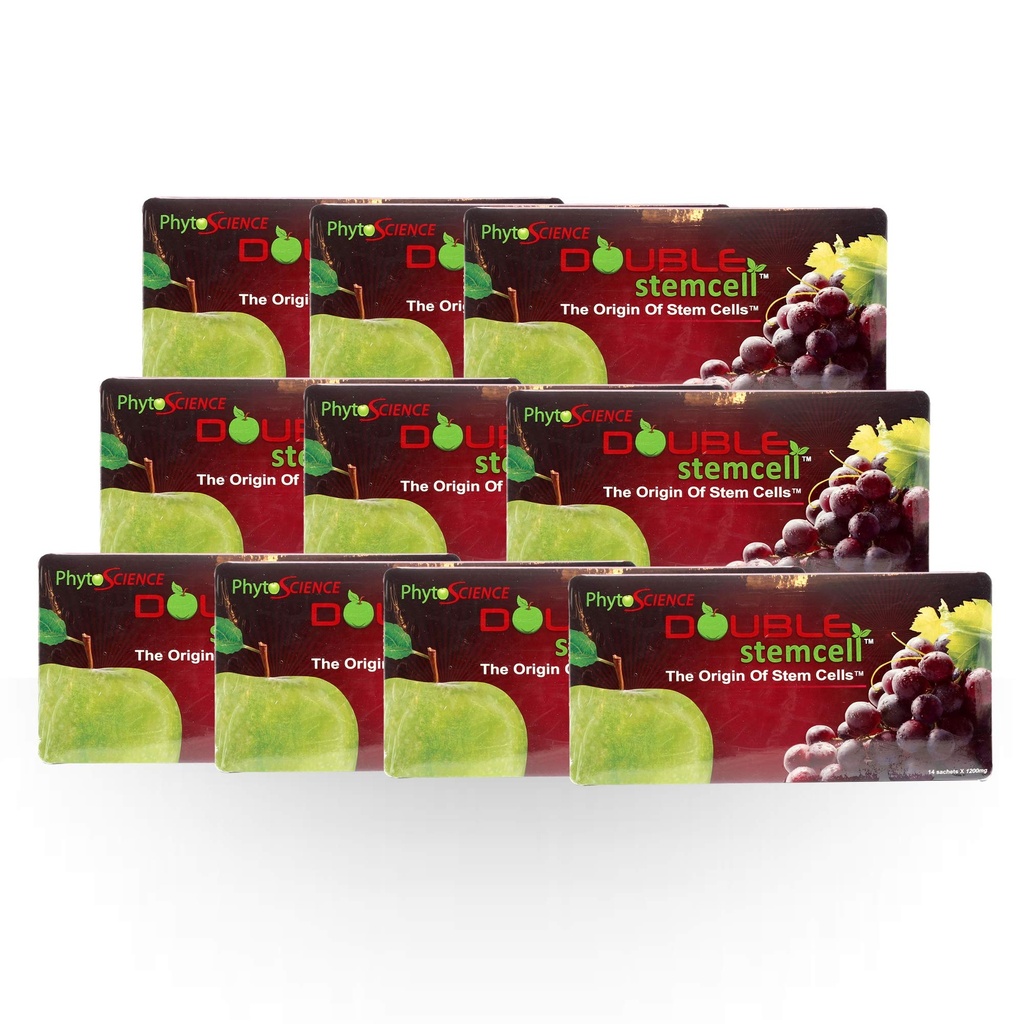 (瑞士质量公式) 10x Phytoscience PhytoCellTec Apple Grape Double StemCell干细胞抗衰老由 PhytoScience