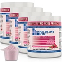 L-ARGININE PRO 5,500mg L-Arginine Plus L-Citrulline 1,100mg Raspberry Power 饮料混合剂,用于增加硝氧化物生产