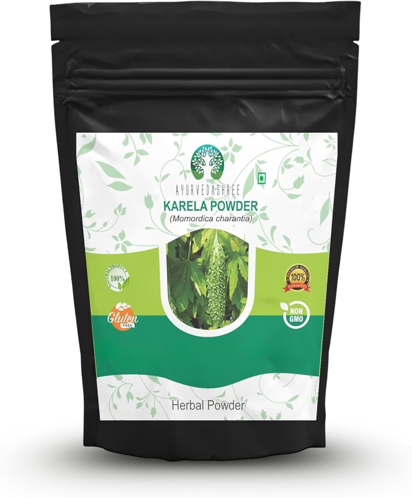 Bitter Melon Powder 200 Gm I Momordica Charantia/Karela 水果粉 I Ayurvedic 草药 I 支持liver 函数 I 草药补充 I 支持皮肤和胃