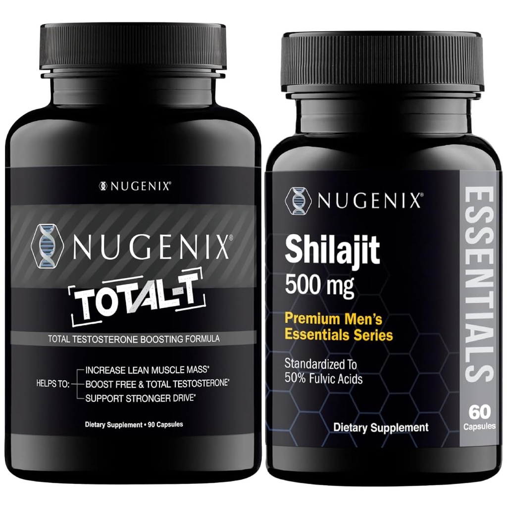 Nugenix 基本原理 Shilajit 和 T 男子测试酮助推器