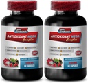 抗氧化多维他明 - ANTIOXIDANT MEGA COMPLEX 1440 MG - Resveratrol 复合体、Acai莓丸、Trans-resveratrol、Goji莓丸、石榴萃取胶囊、Mangosteen - 2B 120 Capsules