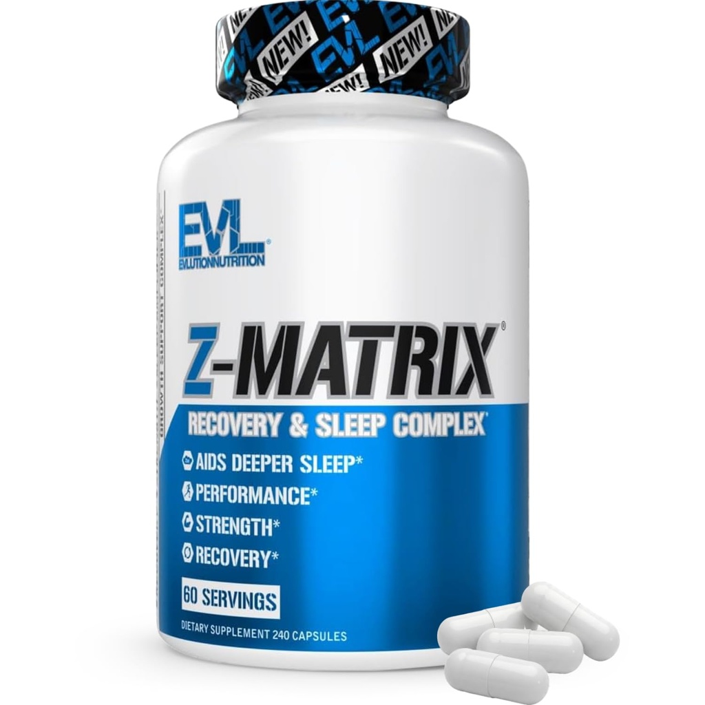 EVL 工作后恢复补充剂 - 镁和锌 - ZMatrix 锌 镁 氨酸氨酸氨酯