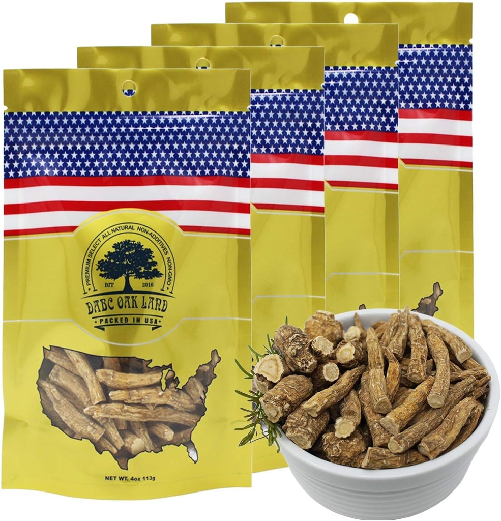 威斯康星州的美国金森刀片(Sliced Ginsen Root Wisconsin Grown!) 威斯康星州的金森根树! 大多数人都用它来做金星茶! 为健康好! (美国金森大分公司,4包1英镑)