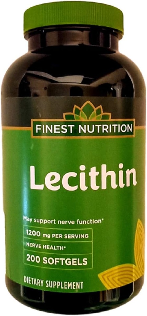 Finest Entertainment Licithin 1200mg Softgels 200 ea 由 Finest Entertainment公司制作