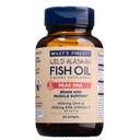 威利最精美的野生阿拉斯加鱼油峰DHA - 900mg EPA和DHA Omega-3s - 60 Softgels (30 services)