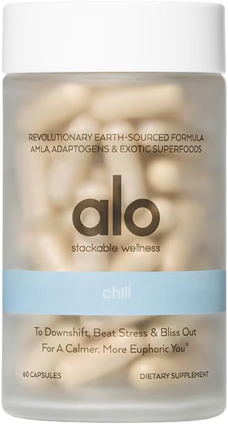 Alo Chill Capsules 放松补充 支持冷静和精神清晰