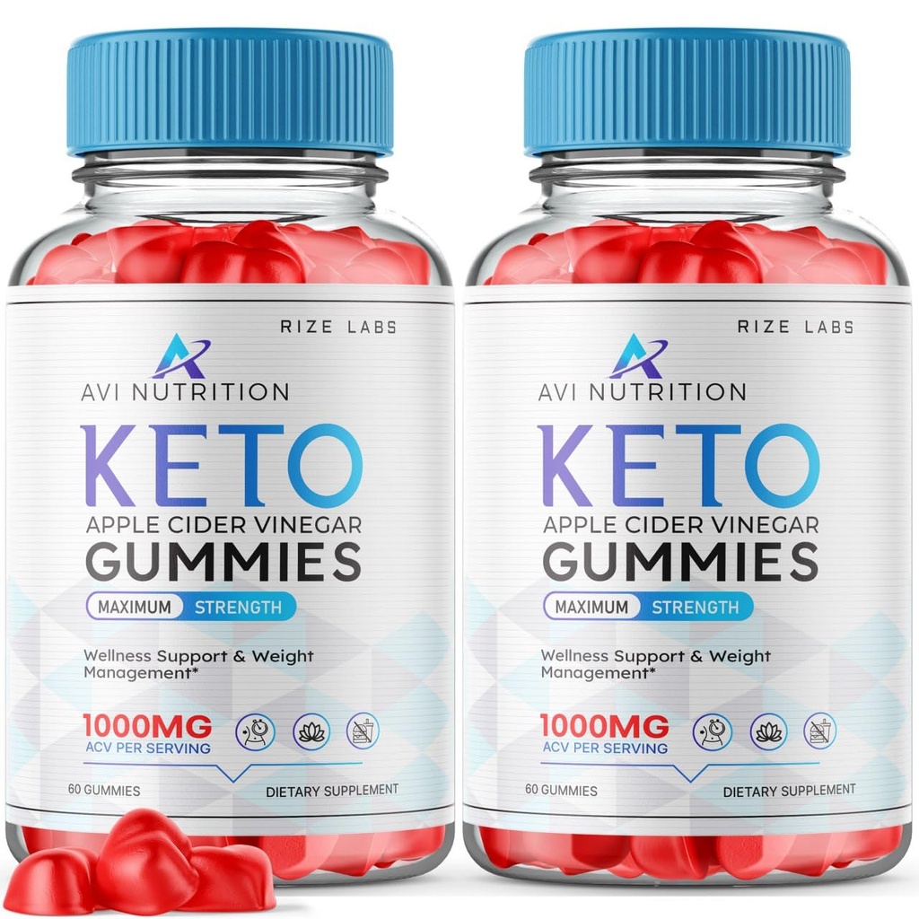 (2 pack) Avi营养 Keto Gummys, Avi营养 Keto, ACV 高级体重损失 Gummy, Keto + ACV 补充, Avi营养代谢杆菌, AviNutrition Keto ACV Gummys Reviews (120 Gummys)