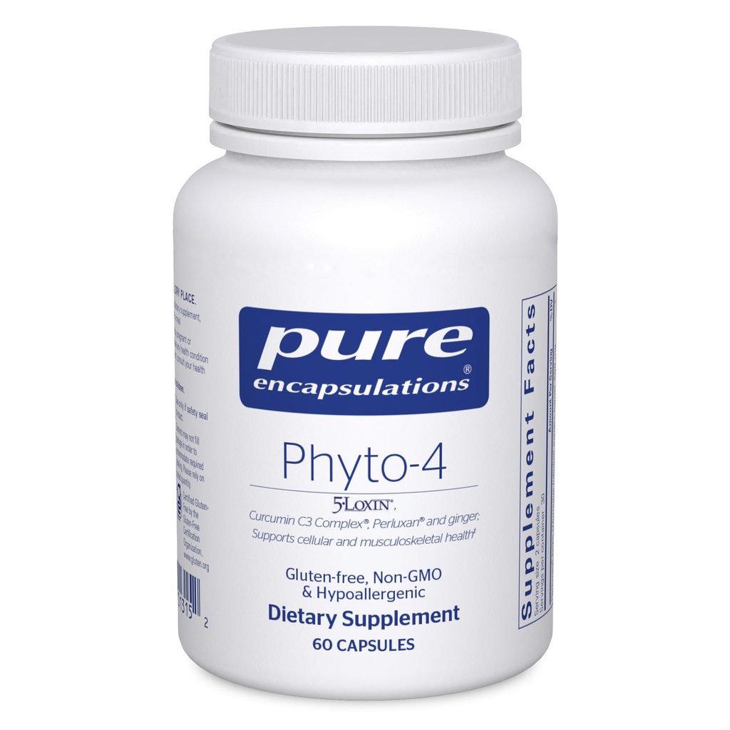 纯封装 Phyto-4 假封装补充 支持免疫、细胞和组织健康 60个封装