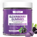 老年莓Gummy Immune支助补编:老年莓维生素C和锌提供抗氧化剂支助 130份免费Gluten支助