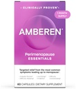 Amberen Perimenopause,Peri-Menopause 多节节奏救济,维生素B,维生素E和抗氧化剂补充,临床展示以帮助支持荷尔蒙平衡,热闪光和夜汗,60个计数