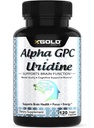 Alpha Gpc + Uridine 900mg – 强大的Nootropic for Boost Focus, 内存, 能量, Mood 和 认知性能 – 120 维基百科中的相关条目: 维基百科