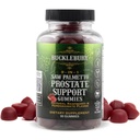 BKLEBURY 9-in-1 Natural Saw Palmetto Gummys with Raspberry & Pomegranate Flavor - Mens Bladder Health, Hair growth and Urinary Supports - 60 Gummys - 以植物为基础的前列腺支持补充剂 门斯布拉德健康,头发生长和尿道支持 - 60 Gummys