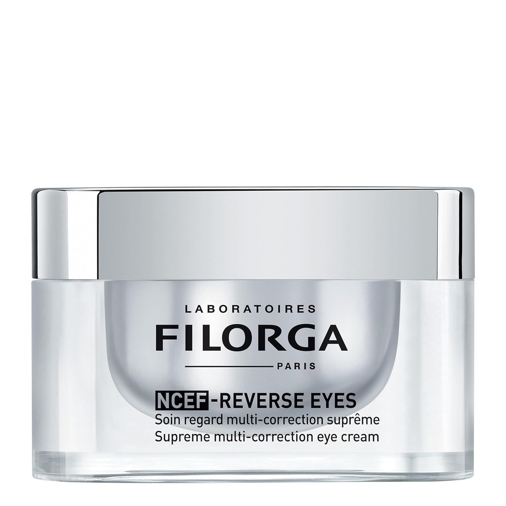 Filorga NCEF-逆眼多校正抗衰老眼凝胶,用Hyaluronic酸,Collagen,和维生素C来减少皱纹,暗圆,和Puffness and Boust眼摩擦,0.5 f.