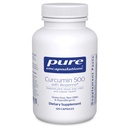 纯封装 Curcumin 500 与 Bioperine - 支持关节、组织、肝脏、Colon 和细胞保健的抗氧化剂补充剂 * - 与 Turmeric Curcumin 和 Bioperine - 120 Capsules