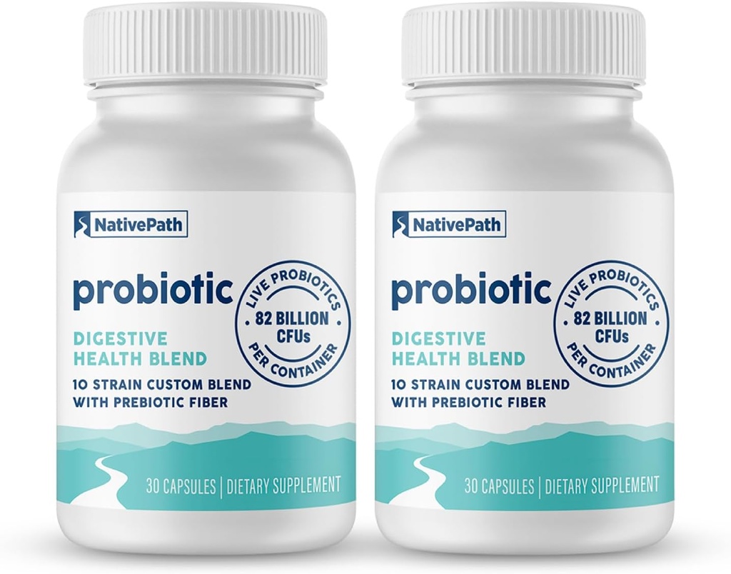(原始内容存档于2019-09-26) (英语). IndigenPath Daily Probiotic, 10-Strain Custom Blend Probiotics for Men and Women, 82亿CFUs - 60 Counter
