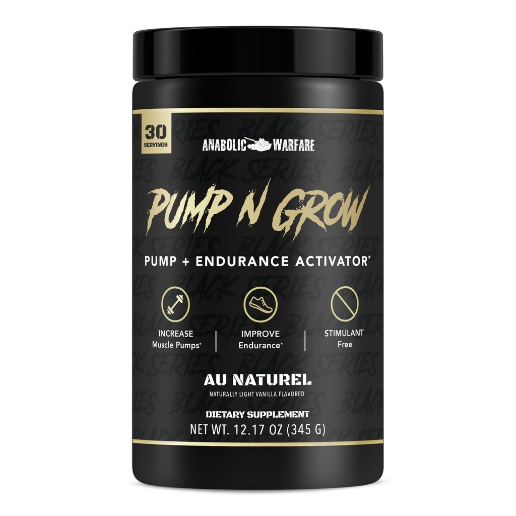 与L-Citrulline,L-Arginine,Beta-Alanine(Au Nathil – 30 services)合作的Anabolic Warfare Pump-N-Grow Muscle Pump 补充咖啡因免费预选赛