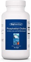 过敏性研究组 Phosphatyl Choline - 大脑和肝脏的过敏性胆碱补充剂,Soy Lecithin Frecut for Focus and Memory, 385mg Per Capsule - 100 Softgels