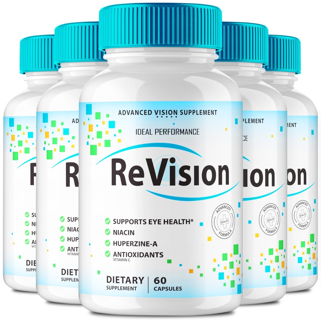 EDISTL PERFORMANCE( 5 Pack) 修订眼 补充药丸 高级视觉 2.0 眼 护理 复合 维生素 Capsules Pro (300 Capsules)