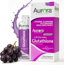 Aurora Nutrascience 微液态液体胶体、免疫和抗氧化剂胶体健康支持补充剂,每服500毫克,无胶体、无胶体、无糖体、10个单一服务包