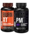 Jacked Factory Burn-XT临床研究热力减重(60 Capsules) - Lean PM MAX睡眠援助(120 Capsules),用于Appetite 抑制(180 Capsules)