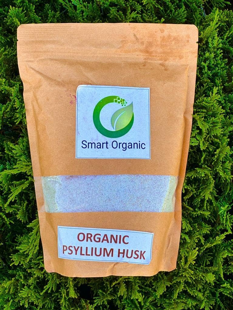 有机lium壳(Husk),Keto Friendly, Vegan, Gluten-Free, UDA 认证有机物,非GMO,溶性与不溶性纤维源 16 Ounce (16 oz)