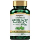 Pipping Rock Androgis Paniculata 提取 | 8000 mg | 120 Capsules | 标准化的草药补充 | 非GMO, Gluten Free