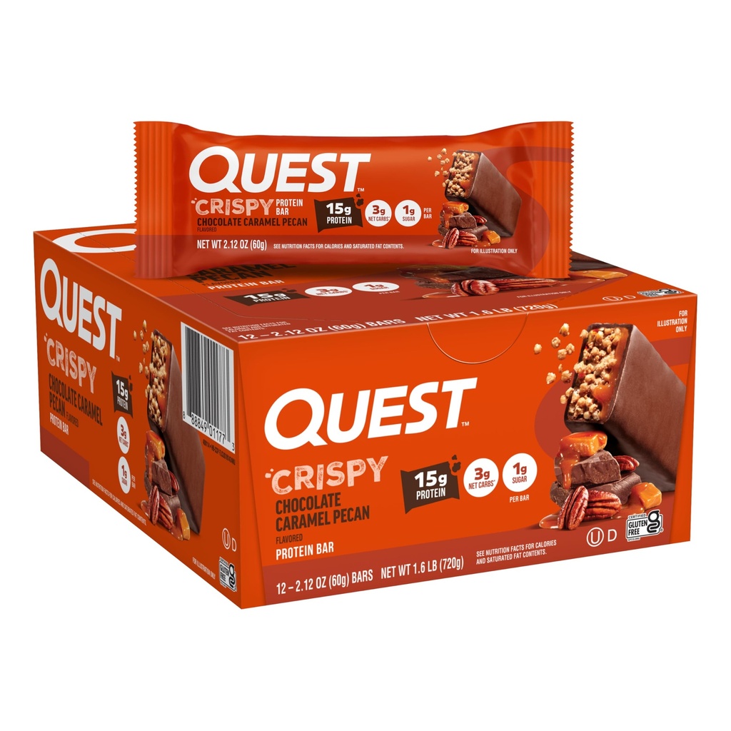 素食性营养 冰冻巧克力 焦糖 Pecan 肝蛋白酒吧,15g蛋白,1g糖,3g Net Carb, Gluten Free Protein Snack, Keto Frienders, 12 Counter