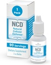 Waiora NCD Zeolite 液滴 — 纯泽利特 Binder for Immune boost, Gut cleanse, pH平衡, 最佳液滴补充 男性与女性, pH平衡, 清洁液滴 (0. 5oz, 90 services)