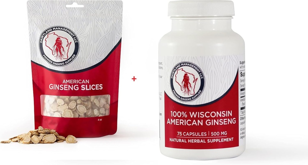 乳园美国Ginseng Slices 4 oz 和 Capsules 75 cm Pack of Wiscon Ginseng – Direct from Farmer to Consumer – 由农夫到消费者 – 由农夫到消费者 →