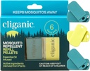 Cliganic Mosquito Repellent Refilling Pack (6 Pelles) for Cliganic Wristbands - 天然的DEET无油,基本注入油