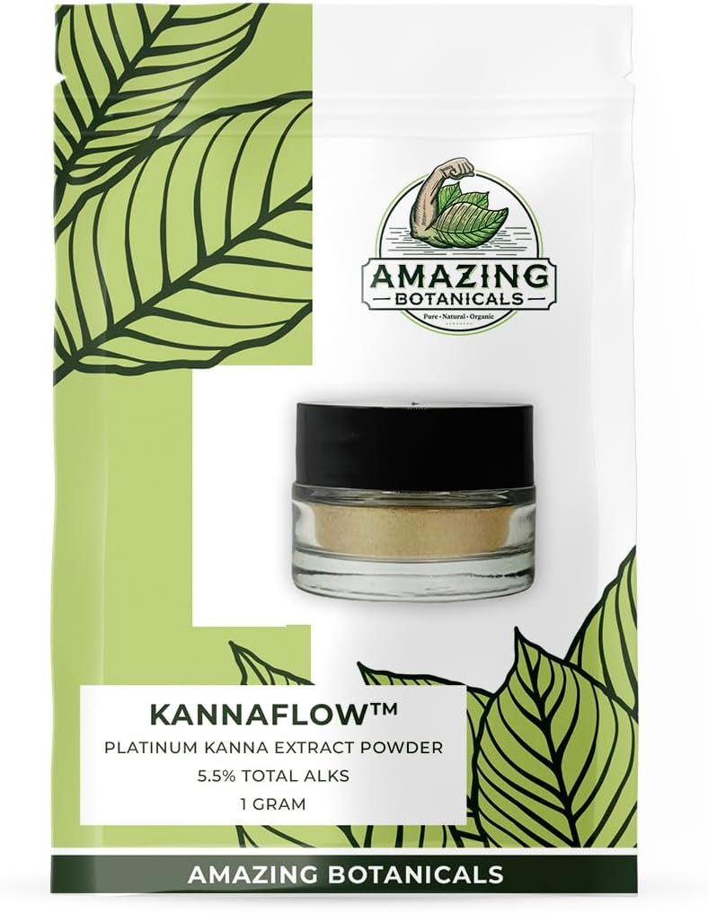 Kanna 提取粉末, 精选实验室 精选炉灶 提取器 活性烷烃, 活性烷烃, 80% Mesembrine - 25mg Alkaloid-rich 提取器 - 包括喷洒勺(1克) 40种