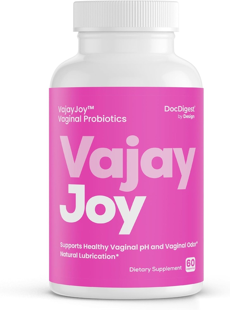 VajayJoy pH平衡药丸 -- -- 用于pH调节的阴道避孕药,临床展示以恢复pH平衡剂和营养润滑剂 -- -- 减少BV、酵母感染和Odor