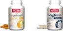 Jarrow Formulals Curcumin 95 500mg - 最多120名服务员(Veggie Caps) - Turmeric Curcumin 提取器和MagMind脑部健康与Magtein (Magenesium L-Threonate),饮食补充