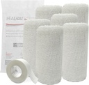 Kerlix Gauze Bandage Rolls - 4 1/2. in 4.1 Yds, 6 Ply - 6 单型Sterile Pocuhes - 额外吸附力 - 免费乳胶,医院级棉绒Bandage 包装皱纹样式 - 用于伤员护理和急救