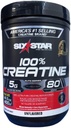 六颗恒星Creatine Monohydrate Elite 100%Creatine Monohydrate Powder + 工作后肌肉复苏和肌肉构建器 + 微营养化Creatine Powder → 质量增益器 → 不受欢迎(80位服务员)