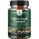 强力抗氧化剂补充剂,纯橄榄叶,20% Oleuropein - 草药心脏健康补充剂 - Vegan Non-GMO & Gluten Free(1个月供应)