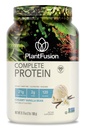 植物融合 完整 Vegan蛋白粉 - 植物基蛋白粉 含BCAAs,消化酶和 Pea蛋白 - Keto, Gluten Free, Soy Free, Non-Dairy, No Sugar, Non-GMO - Vanilla Bean 2 lb