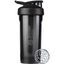 BlenderBottle Strada Tritan Shaker 瓶装有锁立德,28-Ounce,黑色