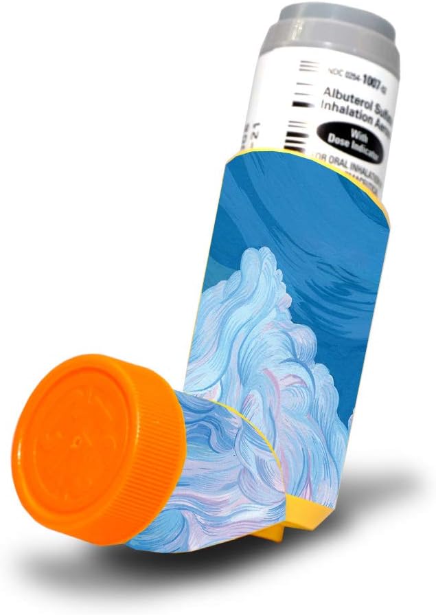万能皮肤 Proventil HFA Asthma Inhaller - Drops QQ 保护性、持久性和独特 Vinyl Decal 包装封面 QQ 易于应用、删除和改变美国制造的样式 QQ