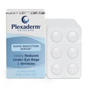 Plexaderm 快速减速眼血清 - 明显减速眼下袋,皱纹,暗圆,细线和乌鸦脚瞬间,抗衰老皱纹除脸器,30个单用波兹