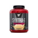 BSN SYNTHA-6 边缘蛋白粉、含水解惠的香草蛋白粉、Micellar Casein、牛奶蛋白溶液、低糖、24g蛋白、香草奶昔、48种服务