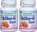 Ayurveda Aller-G Care星球,500mg Veg Capsules - 2瓶
