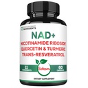 Satoomi NAD 妇女补编 -- -- NAD Nicotinamide Riboside Resveratrol 900mg、Quercetin、Turmeric、Astragalus、Ginseng、维生素D3、维生素C-60