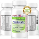 Ulai 4 小时过敏救济 1000 Ct [美国] | 痒、水眼、Runny Nose、喷嚏、Sinus Relief | 氯苯胺
