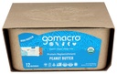 GoMacro Macro Bar 有机维根蛋白棒,花生酱,2.3 Ounce Bars(12包)