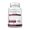 经批准的Science Tinnitol - Tinnitus支持补编 - Easy Ring in the Ears - 增强内耳健康 - 1瓶 - 3个月供应 - 美国制造