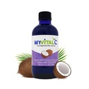MyVitalC 有机MCT 油椰衍生物 - 纯 ESS60 抗氧化剂补充剂 - 用于抗衰老,氧化,长寿,睡眠,更多能量 - 120ML